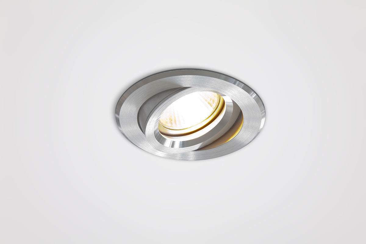 EVN Leuchte Aluminium schwenkbar mit konischem Innenring rund 82x24mm 12V IP20