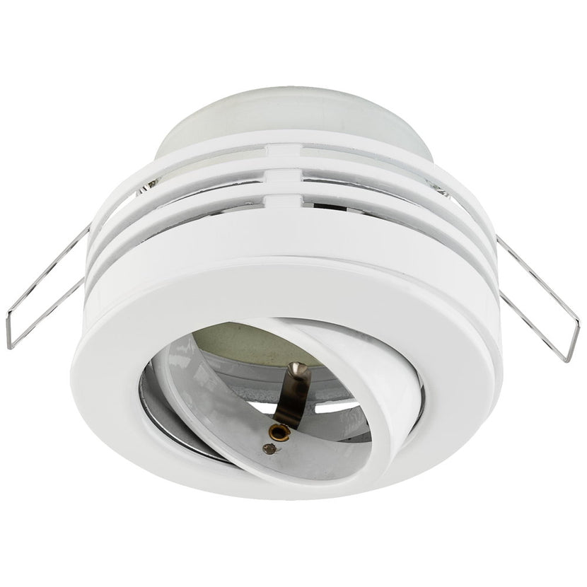 EVN Leuchte weiß schwenkbar drehbar rund 87x61mm 12V IP20