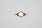 EVN Leuchte Edelstahl Optik schwenkbar viereckig 82x82x26mm 12V IP20