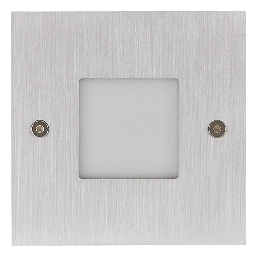 EVN LED Leuchte Aluminium viereckig 80x80x32mm 1W 3000K 60lm >80° IP20