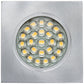 EVN LED Leuchte Aluminium viereckig 65x65x11,5mm 2W 3000K 60lm >80° 12V IP20