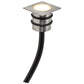EVN LED Lichtpunkt Edelstahl Optik viereckig 18x18x15mm 0,2W 3000K >80° 12V IP68