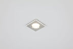 EVN Niedervolt Anbauleuchte Edelstahl Optik viereckig 84x84x95mm 12V IP44