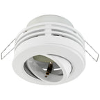 EVN Halbeinbauleuchte weiß schwenkbar drehbar rund 87x61mm 230V IP20