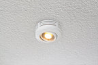 EVN Halbeinbauleuchte weiß schwenkbar drehbar rund 87x61mm 230V IP20