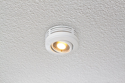 EVN Halbeinbauleuchte weiß schwenkbar drehbar rund 87x61mm 230V IP20