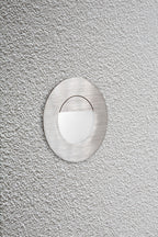 EVN Power-LED Leuchte Edelstahl Optik rund 80x40mm 1W 6000K 24lm >80° IP44