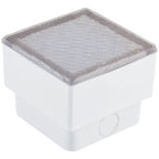 EVN LED Bodeneinbauleuchte Pfasterstein Optik viereckig 80x80x40mm 0,8W 3000K 45lm 230V IP67