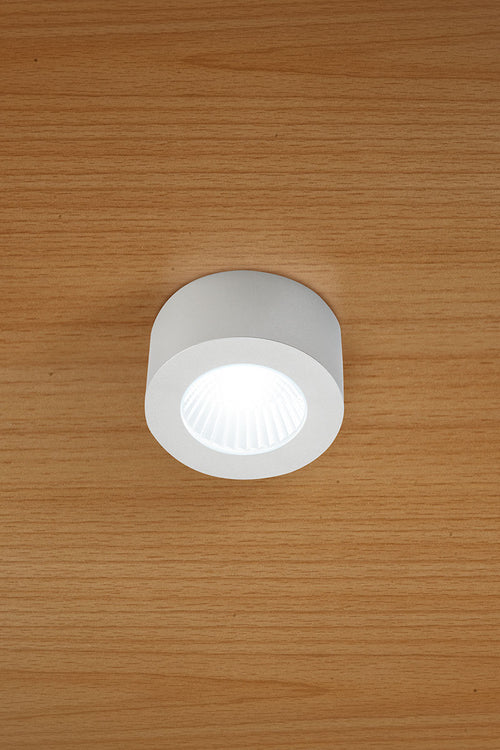 EVN LED Leuchte Silber rund 63x35mm 5W 5000K 310lm 21-40° 230V IP20