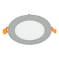 EVN LED Panel Silber rund 120x25mm 9W 4000K 630lm >80° IP20