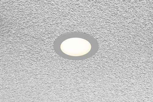 EVN LED Panel Silber rund 120x25mm 9W 3000K 600lm >80° IP20