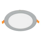 EVN LED Panel Silber rund 172x25mm 15W 3000K 1277lm >80° IP20