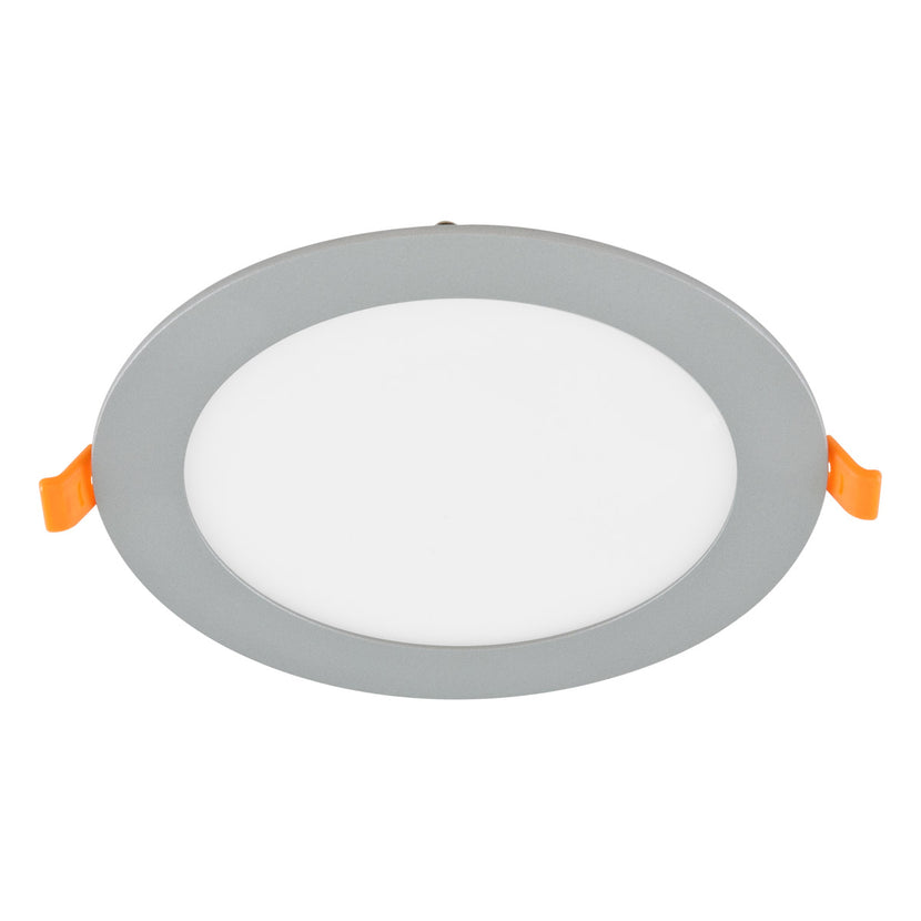 EVN LED Panel Silber rund 172x25mm 15W 3000K 1277lm >80° IP20