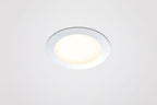 EVN LED Panel Silber rund 172x25mm 15W 3000K 1277lm >80° IP20
