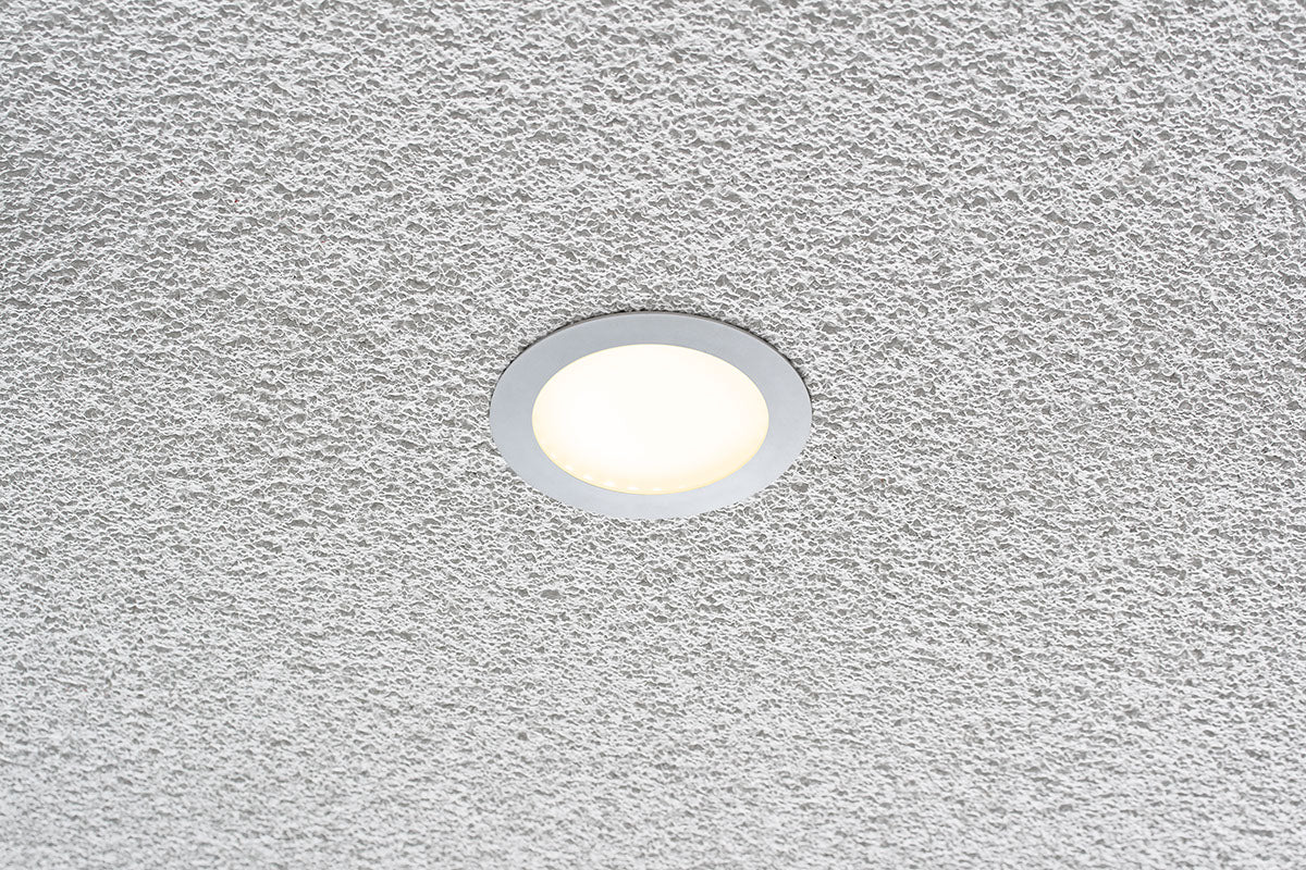 EVN LED Panel Silber rund 172x25mm 15W 3000K 1277lm >80° IP20
