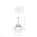 EVN Power-LED Leuchte weiß rund 35x35mm 3W 3000K 270lm 21-40° IP20