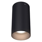 EVN Anbauleuchte schwarz rund 80x150mm 230V IP20