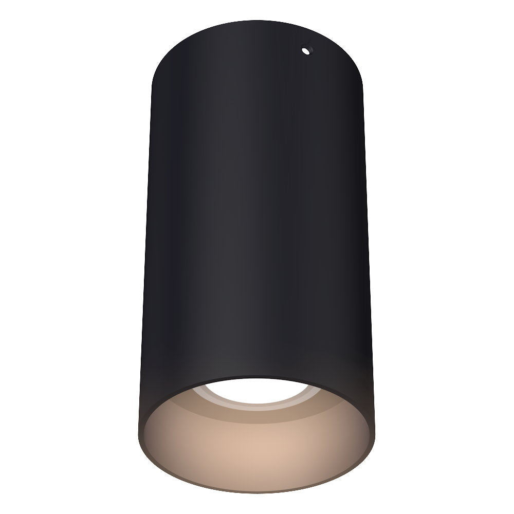 EVN Anbauleuchte schwarz rund 80x150mm 230V IP20