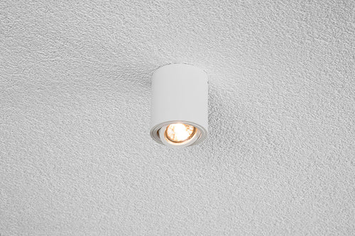 EVN Anbauleuchte weiß schwenkbar rund 80x90mm 230V IP20