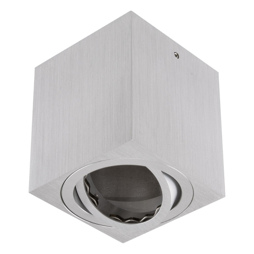 EVN Anbauleuchte Aluminium schwenkbar viereckig 80x80x90mm 230V IP20