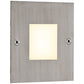 EVN LED Leuchte Edelstahl Optik viereckig 74x74x9mm 0,6W 3000K 12V IP44