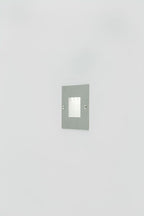 EVN LED Leuchte Edelstahl Optik viereckig 74x74x9mm 0,6W 3000K 12V IP44