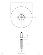 EVN Leuchte Kugel Steindesign 400mm 230V IP65
