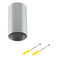 EVN Anbauleuchte Aluminium rund 56x101mm 230V IP20