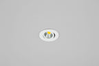 EVN Power-LED Leuchte inkl.Netzgerät weiß schwenkbar rund 83x32mm 6W 3000K 620lm 21-40° 220-240V IP20