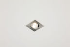 EVN Power-LED Leuchte Edelstahl Optik schwenkbar viereckig 83x83x32mm 6W 3000K 620lm 21-40° IP20