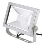 EVN LED Strahler Silber schwenkbar rechteckig 265x40x195mm 30W 3000K 2609lm >80° 220-240V IP65