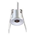 EVN Halogen Lichtpunkt Chrom matt rund 30x28mm 12V IP20