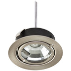 EVN Spot Chrom satiniert rund 72x24mm 12V IP20