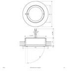 EVN Spot Chrom satiniert rund 72x24mm 12V IP20