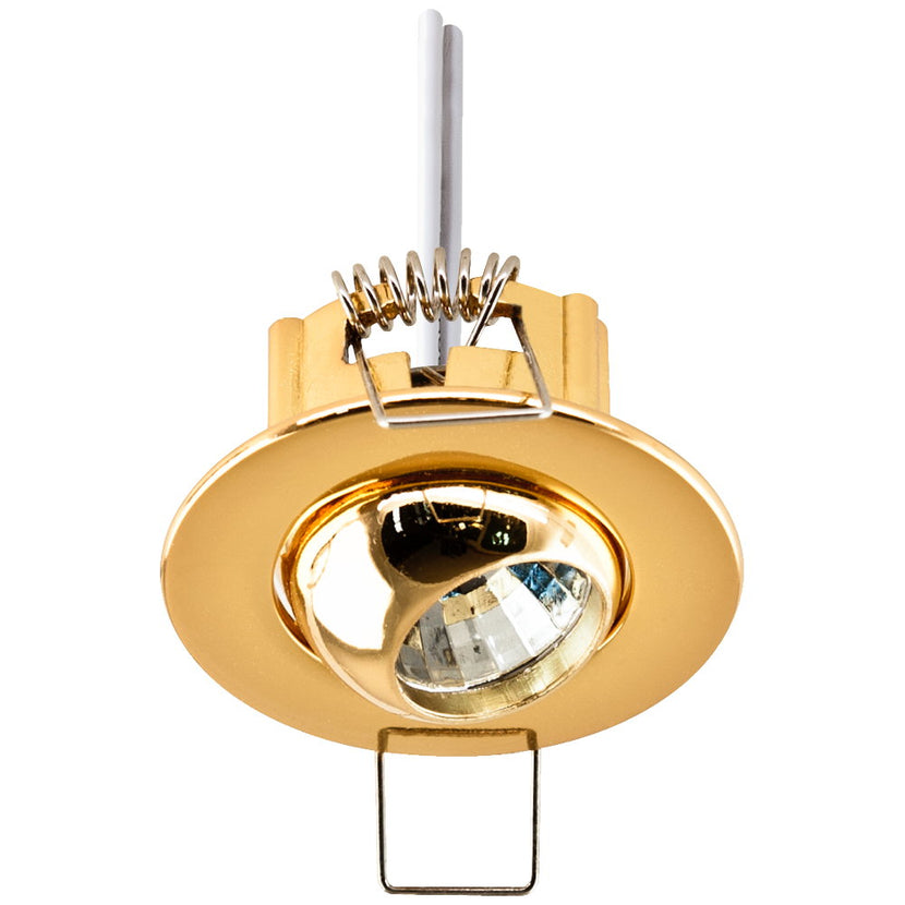 EVN Leuchte Gold schwenkbar rund 52x35mm 12V IP20