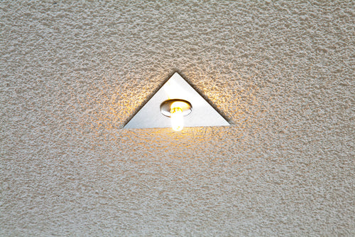 EVN Halogen Lichtpunkt Chrom gewölbt rund 30x28mm 12V IP20