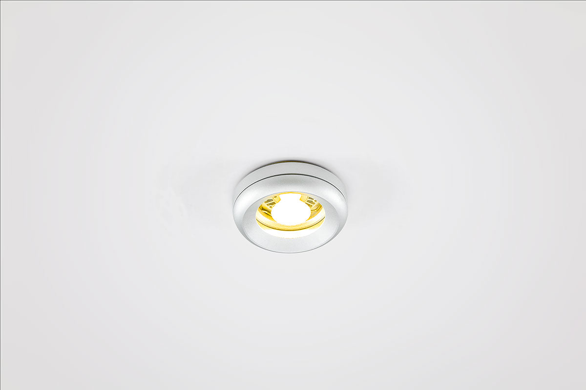 EVN Leuchte Silber rund 60x38mm 12V IP44
