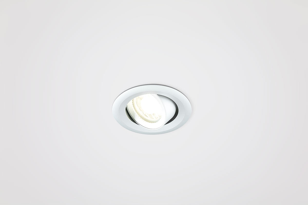 EVN Leuchte Silber schwenkbar rund 90x32mm 12V IP20