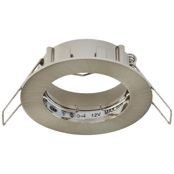 EVN Leuchte Chrom gebürstet rund 78x27mm 12V IP20