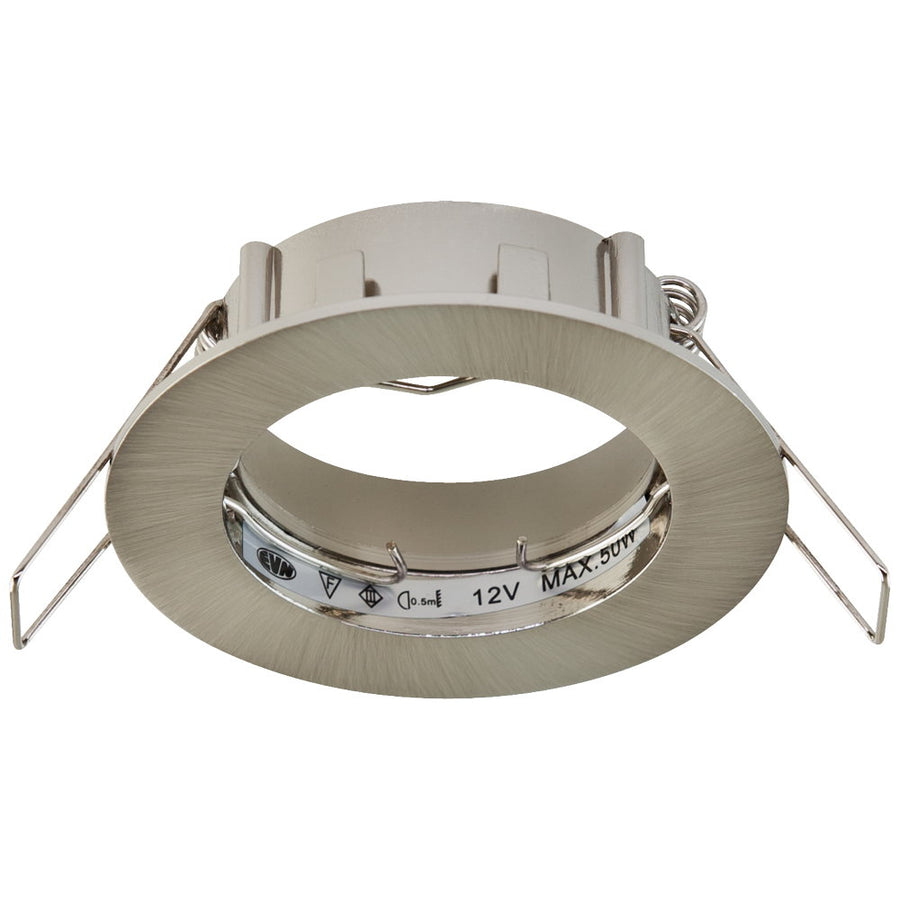EVN Leuchte Chrom gebürstet rund 78x27mm 12V IP20