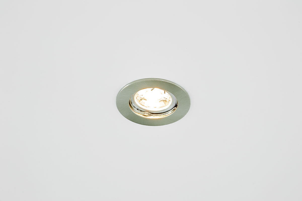EVN Leuchte Chrom gebürstet rund 78x27mm 12V IP20