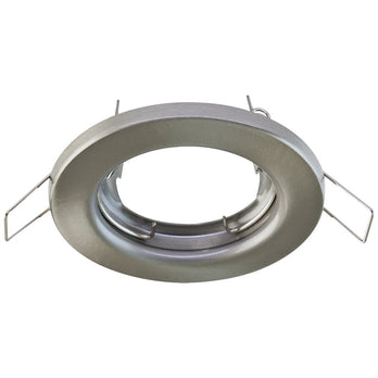 EVN Leuchte Edelstahl Optik rund 80x34mm 12V IP20