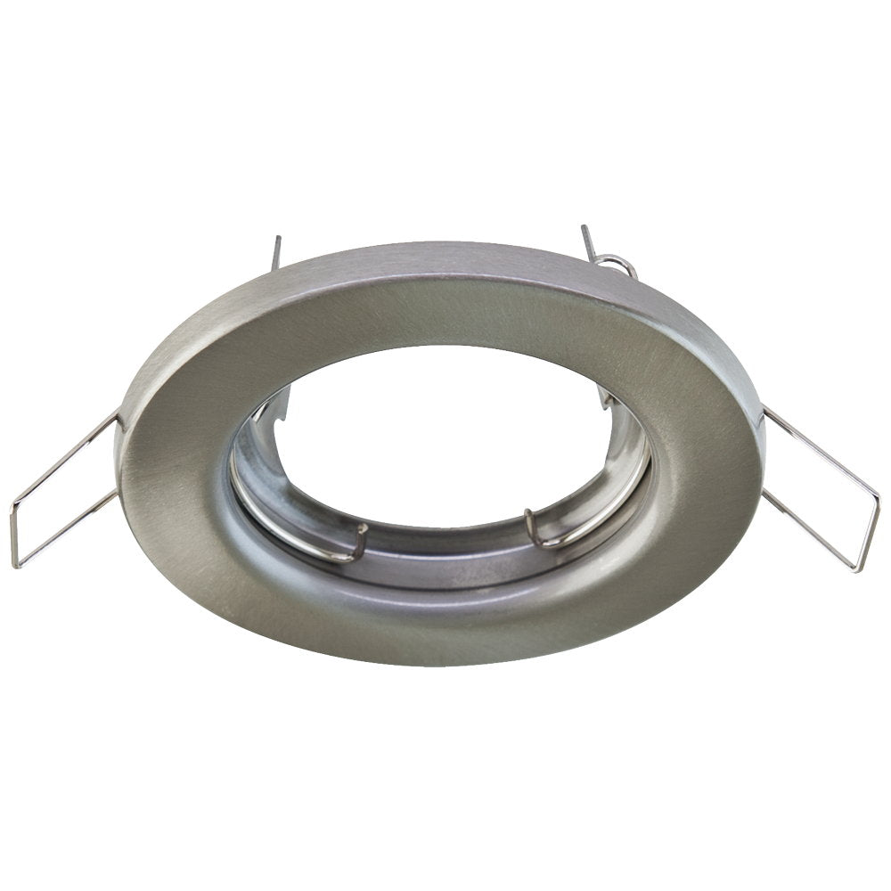 EVN Leuchte Edelstahl Optik rund 80x34mm 12V IP20