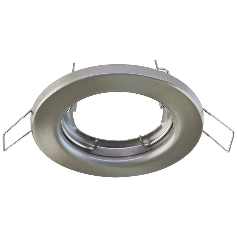 EVN Leuchte Edelstahl Optik rund 80x34mm 12V IP20