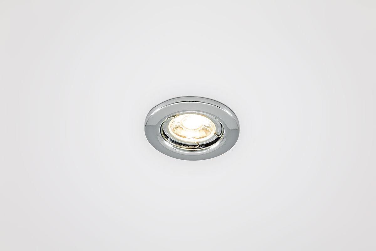 EVN Leuchte Chrom rund 80x34mm 12V IP20