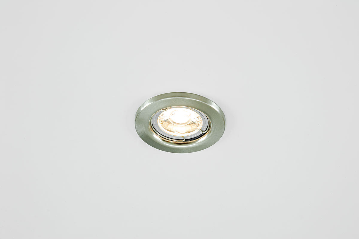 EVN Leuchte Chrom gebürstet rund 80x34mm 12V IP20