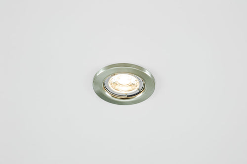 EVN Leuchte Chrom gebürstet rund 80x34mm 12V IP20