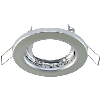 EVN Leuchte Chrom matt rund 80x34mm 12V IP20