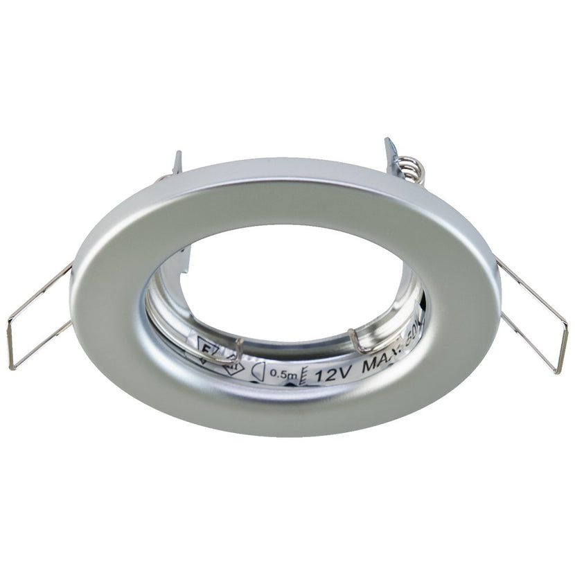 EVN Leuchte Chrom matt rund 80x34mm 12V IP20