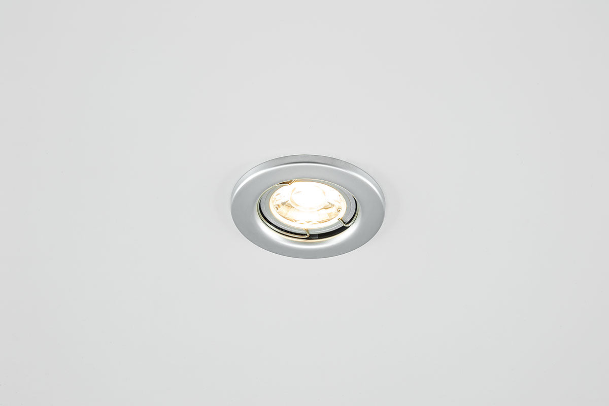 EVN Leuchte Chrom matt rund 80x34mm 12V IP20